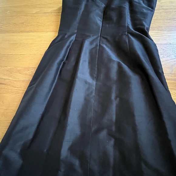 NYC DESIGNER STRAPLESS TAFFETA COCKTAIL DRESS - Picture 14 of 14
